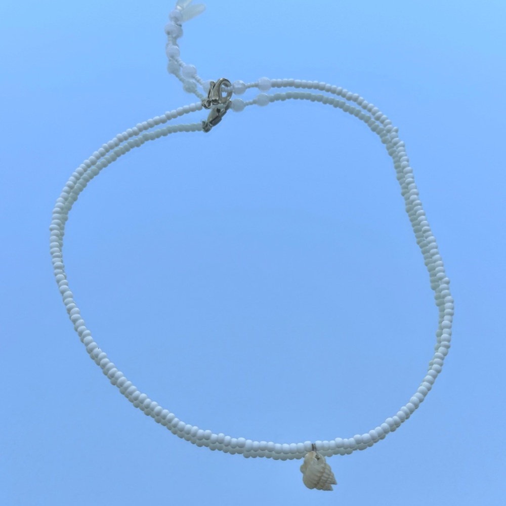 Beach real shell necklace